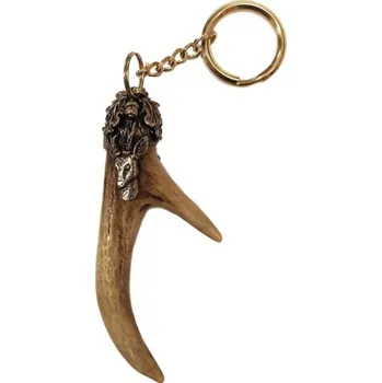E-myslivost Myslivecký přívěšek na klíče - klíčenka z parohu