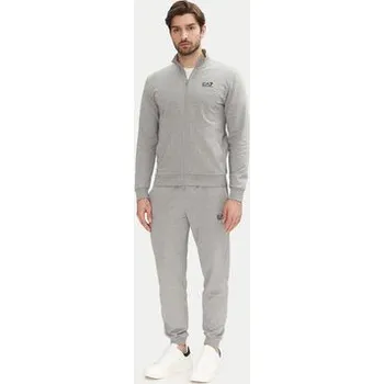 Pánská mikina EA7 Emporio Armani Mikina 8NPM31 PJVRZ O8003 Šedá Regular Fit XL