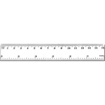 pravítka ŠKOLNÍ POTŘEBY PRAVÍTKO 15cm bezbarvé Tetis PRAVÍTKO plastové pro DĚTI