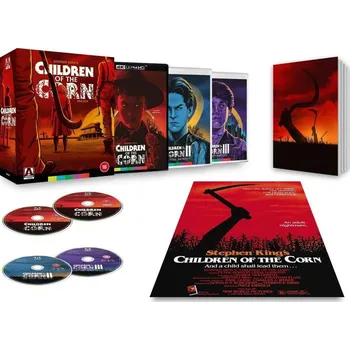 Blu-ray film Children of the Corn Trilogy Limited Edition - 4K UHD + Blu-ray (bez CZ)