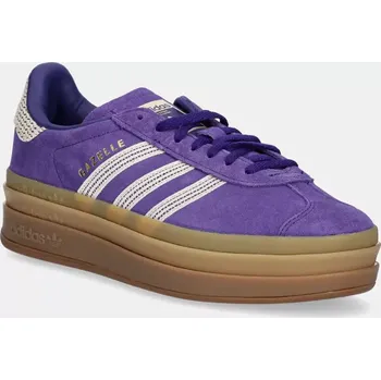 Dámské tenisky Tenisky adidas Originals Gazelle Bold W fialová barva, JS3359 48X, EUR 39 1/3