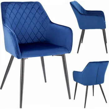 Jídelní židle Velvet jídelní židle APIS Modrá