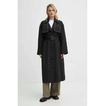 Dámský kabát Kabát Bruuns Bazaar BBW4346 černá 99X, vel. 36