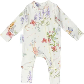 Kojenecký overall Mimilove Kojenecký bavlněný overal 3-9 měsíců Víly