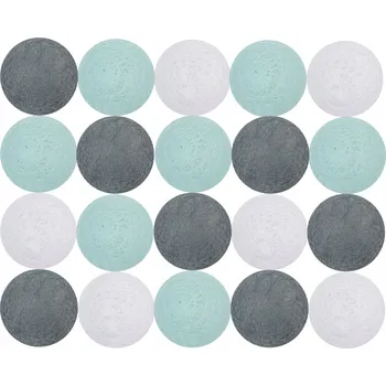 Vánoce Světelný řetěz Focla 340 cm do zásuvky, modrý