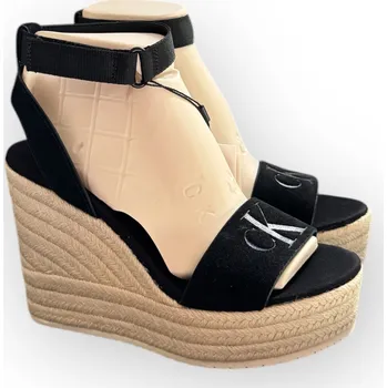 Dámské sandále Calvin Klein WEDGE SANDAL SU MG B Dámské sandály 40 EU YW0YW01026BEH