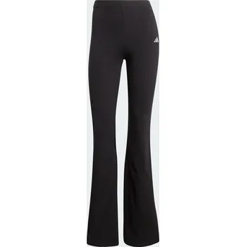 Dámské legíny ADIDAS ESSENTIALS SMALL LOGO FLARED ČERNÉ JD9961 vel. XL