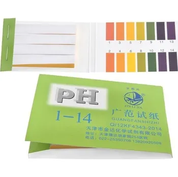 bazénový tester Iso Trade Lakmusové papírky pro identifikaci pH 80 ks