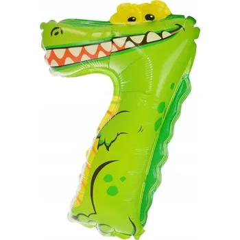 Balónek BALÓNEK ČÍSLO SEDM zvířátko pro DĚTI Arpex Fóliové BALÓNKY ČÍSLICE 7