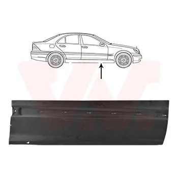 Nárazník Dveře, karoserie VAN WEZEL 3032176