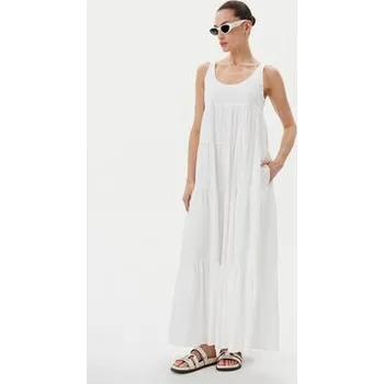 Dámské šaty MICHAEL Michael Kors Letní šaty MS582WLF4C Bílá Regular Fit M