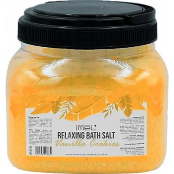 Koupelová sůl IMEL SŮL VANILLA & COOKIES SŮL DO DO KOUPELE VANILKA A SUŠENKY 2KG 2000G