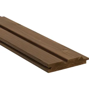 Stavební profil 3D panel dvojitý rhombus Luna Dual 26 x 142 mm – severský smrk