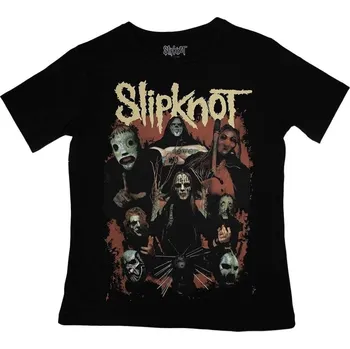 Pánské tričko Slipknot Come Play Dying Back Print Back Print Black M Dámské Tričko