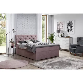 Boxspring postel Balvin 180 × 200 cm