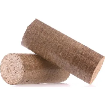 Tuhé palivo Dřevěné brikety válcové TOP Flame, dubové, 960 kg