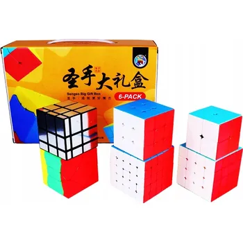 Obraz VELKÁ SADA ShengShou 2x2x2 3x3x3 4x4x4 5x5x5