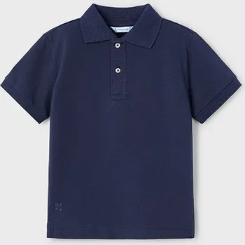 Chlapecké polo triko s krátkým rukávem tmavě modré Mayoral 150 Velikost: 7 let (122 cm)