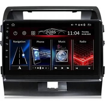 Autorádio Autorádio Android FS2-Pro Cruiser 200 2007-2015 2/32 CarPlay Android Auto 8jádrové