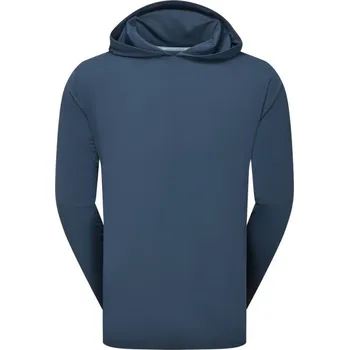 FootJoy TempoSeries Blocked Sun Hoodie pánská mikina, modrá pánské, XXL