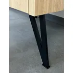 In-Design Nábytková nožka kovová LASER 7 černá industry