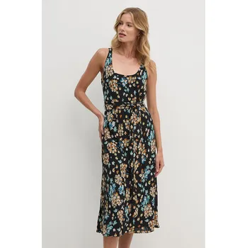 Dámské šaty Šaty Lauren Ralph Lauren černá barva, midi, 250940475 99X, vel. 34