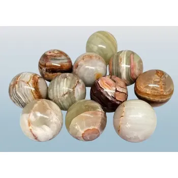 Aragonitová koule 4 cm – speciální AKCE, přírodní léčivý kámen