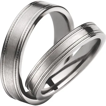 Prsten SWEPOL Dámský titanový snubní prsten - velikost 53 - T140-4-53