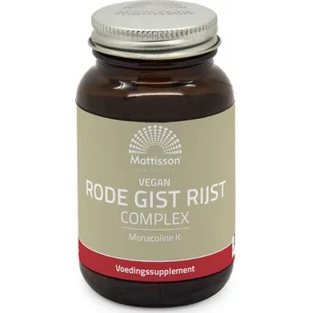 Přírodní produkt Mattisson Red Yeast Rice complex - Monacolin K - 90 kapslí