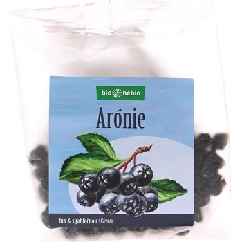 Sušené ovoce BIO Arónie sušená s jablečnou šťávou 100 g – BIO NEBIO