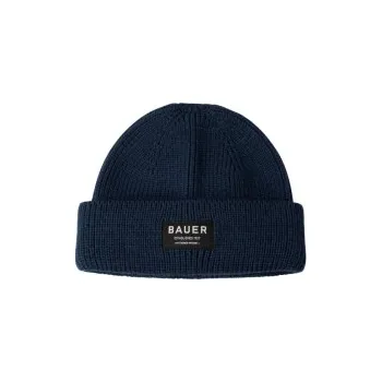 Kšiltovka Kulich BAUER S24 RIBBED FISHERMAN BEANIE Modrý Senior, Velikost Senior