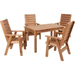 Dřevěný zahradní nábytek PROWOOD z ThermoWood - SET M1