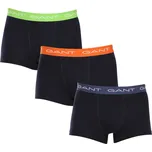 Gant 3PACK pánské boxerky černé (902343003-378) M