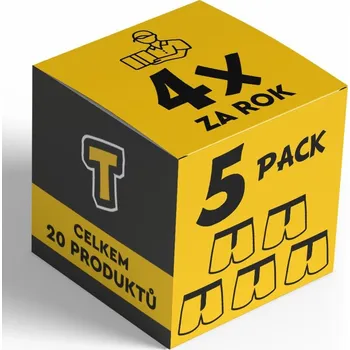 Trenýrky Nedeto 4x 5PACK pánské trenky - čtvrtletní roční předplatné M