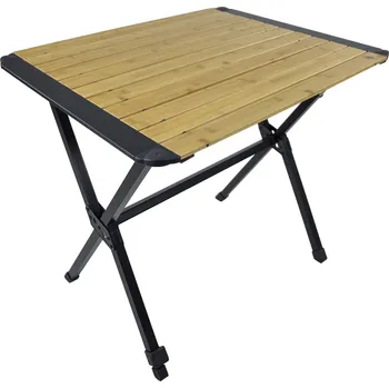 kempingová skříňka Stůl Bo-Camp Maryland M Barva: černá/hnědá