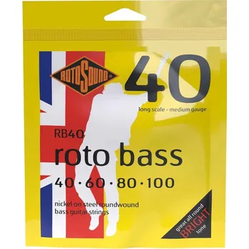 Strunný nástroj Rotosound RB40 Struny pro baskytaru