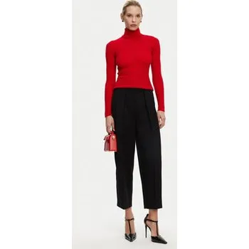 Dámský svetr Balmain Rolák DF0KF080KH25 Červená Slim Fit 40