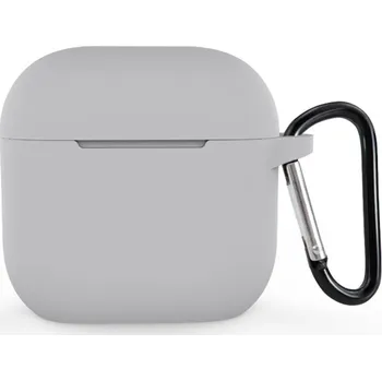 Příslušenství pro sluchátka Sleeve silikonový obal na Apple AirPods 4 - šedý