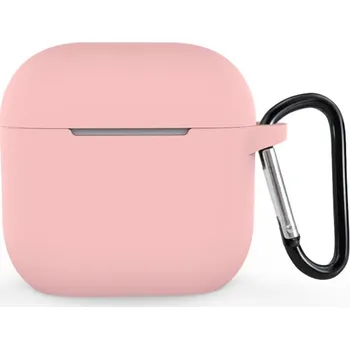 Příslušenství pro sluchátka Sleeve silikonový obal na Apple AirPods 4 - růžový