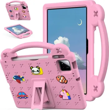 Pouzdro na tablet Kids odolný obal na tablet Xiaomi Pad 7/7 Pro - růžový