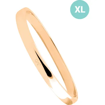 Náramek Pevný ocelový náramek JVD s růžovým zlacením, provedení XL