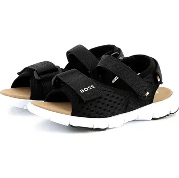 Dívčí sandály Dětské sandály BOSS černá barva, J51654 J51654.27.35 99X, EUR 32