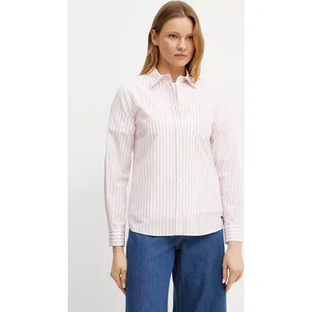 Pánská košile Bavlněná košile Weekend Max Mara 2515111081600 růžová 03X, vel. 40