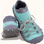 Dětské ponožkoboty s tkaničkami EEREE PB2011 šedomint Velikost: 23