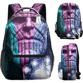 Školní batoh Made in China Dětský / studentský batoh s potiskem celého obvodu motiv Thanos 2