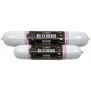 Krmivo pro psa LYOPET Butcherie Puppy Lamb sausage 800 g