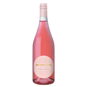 Frizzante Frankovka rosé, moravské zemské víno - perlivé, Moravíno, polosuché