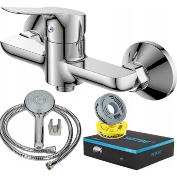 Vodovodní baterie Sprchová baterie Sotbe Vantaa, stříbrná