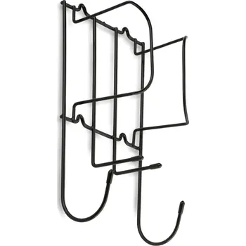 Nábytkové kování Tadar Držák na žehličku 17 x 11 x 30 cm černý