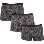Andrie 3PACK pánské boxerky vícebarevné (PS 5800) M